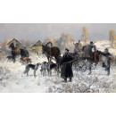 РЕПРОДУКЦИИ НА КАРТИНИ Ловната дружина (1914)